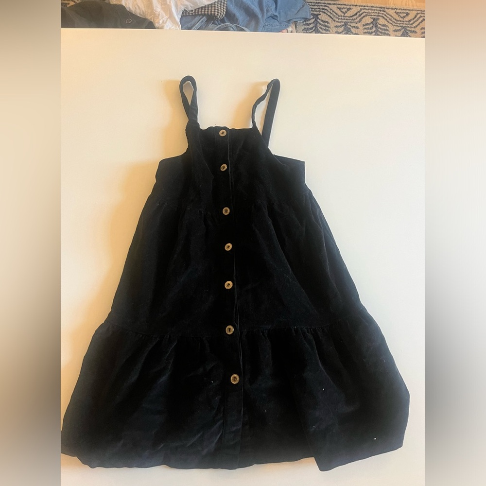 Zara girls overall dress